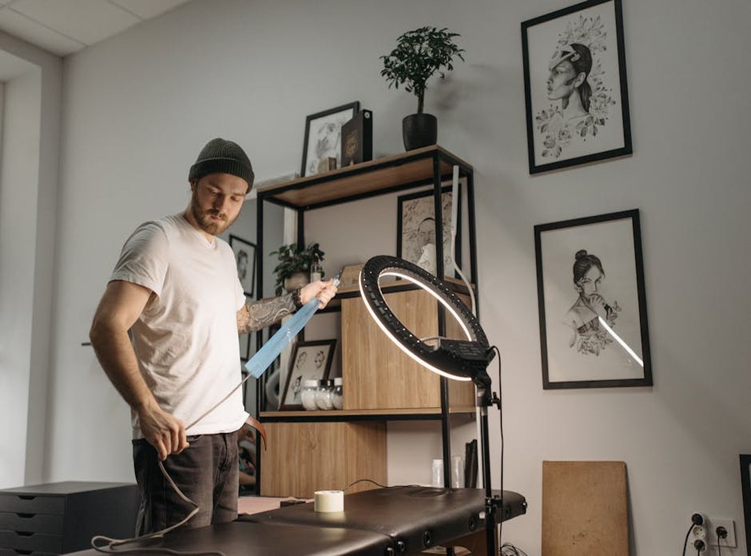 Tetování Jména Dětí V Srdci Preparing for the Tattoo Session