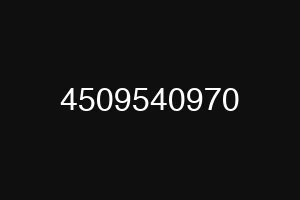4509540970