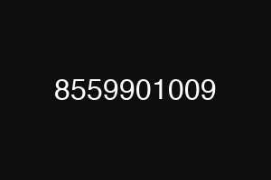 8559901009