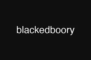 blackedboory