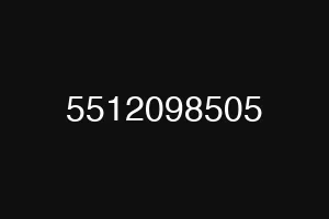 5512098505