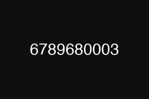 6789680003