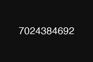 7024384692