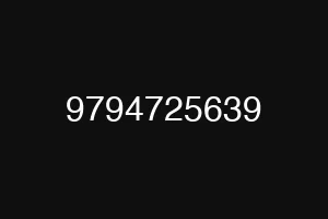 9794725639