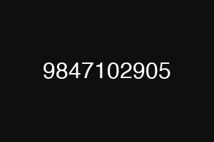 9847102905