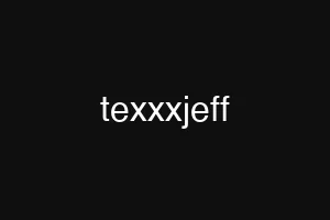 texxxjeff